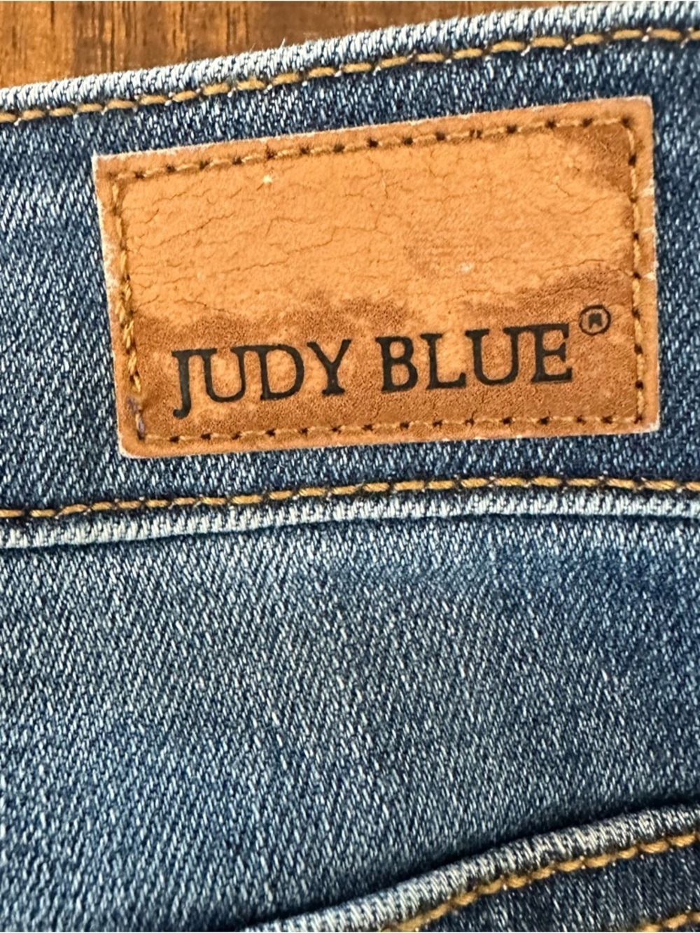 Judy Blue Skinny Fit Distressed Jeans Women’s Size 11/30 Stretch Denim - Picture 8 of 9